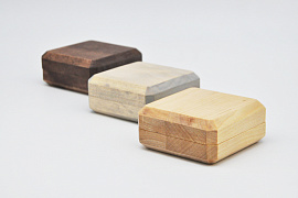 Коробка деревянная, многогранная, малая